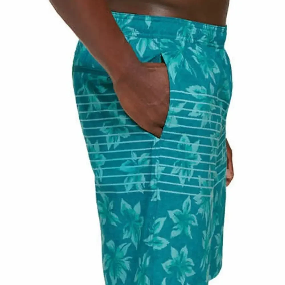 Kirkland Signature Mens Swim Shorts Green Size Large NWT